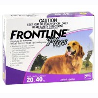 FRONTLINE Plus Dog Purple Lrg 20-40 KG 3 TREATMENTS