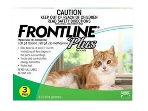 FRONTLINE Plus Cat Green 3PK