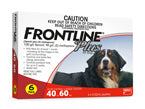 FRONTLINE Plus Dog Red XL 40-60KG 6 TREATMENTS