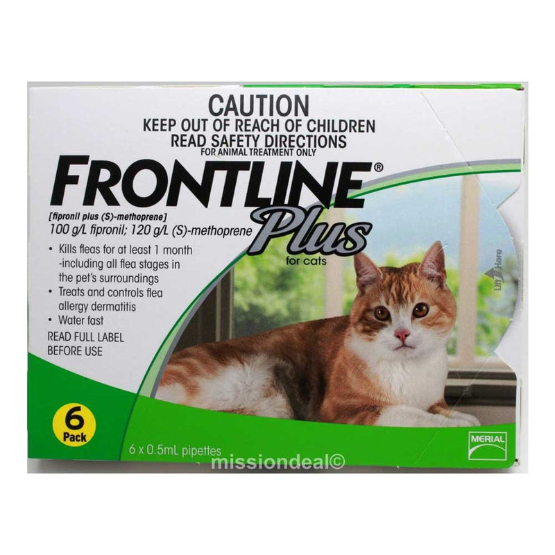 FRONTLINE Plus Cat Green 6 PACK