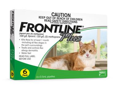 FRONTLINE PLUS CAT GREEN 3PK | Southside Stockfeeds Kilmore