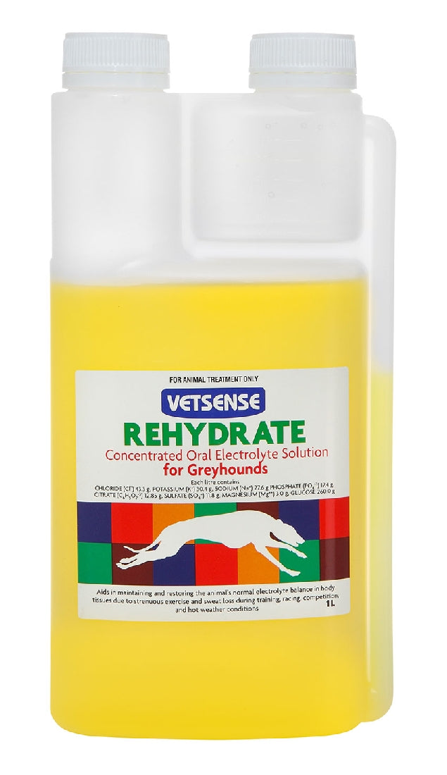 VETSENSE REHYDRATE FOR GREYHOUNDS 1L