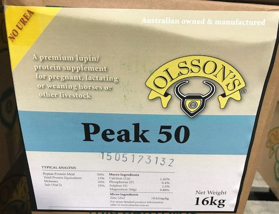 Olsson's Peak 50 NO UREA 16kg