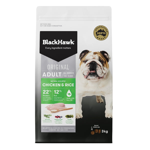 BlackHawk Original Adult Dog Food Chicken & Rice