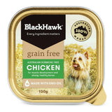 BlackHawk Grain Free Adult Dog Australian Chicken Wet Food 100g