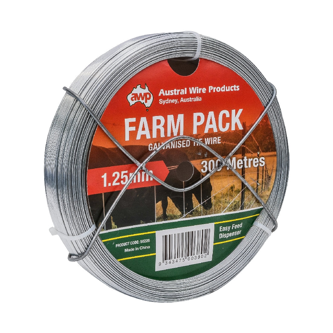 AWP Tie Wire Galvanised 1.25mm x 300M