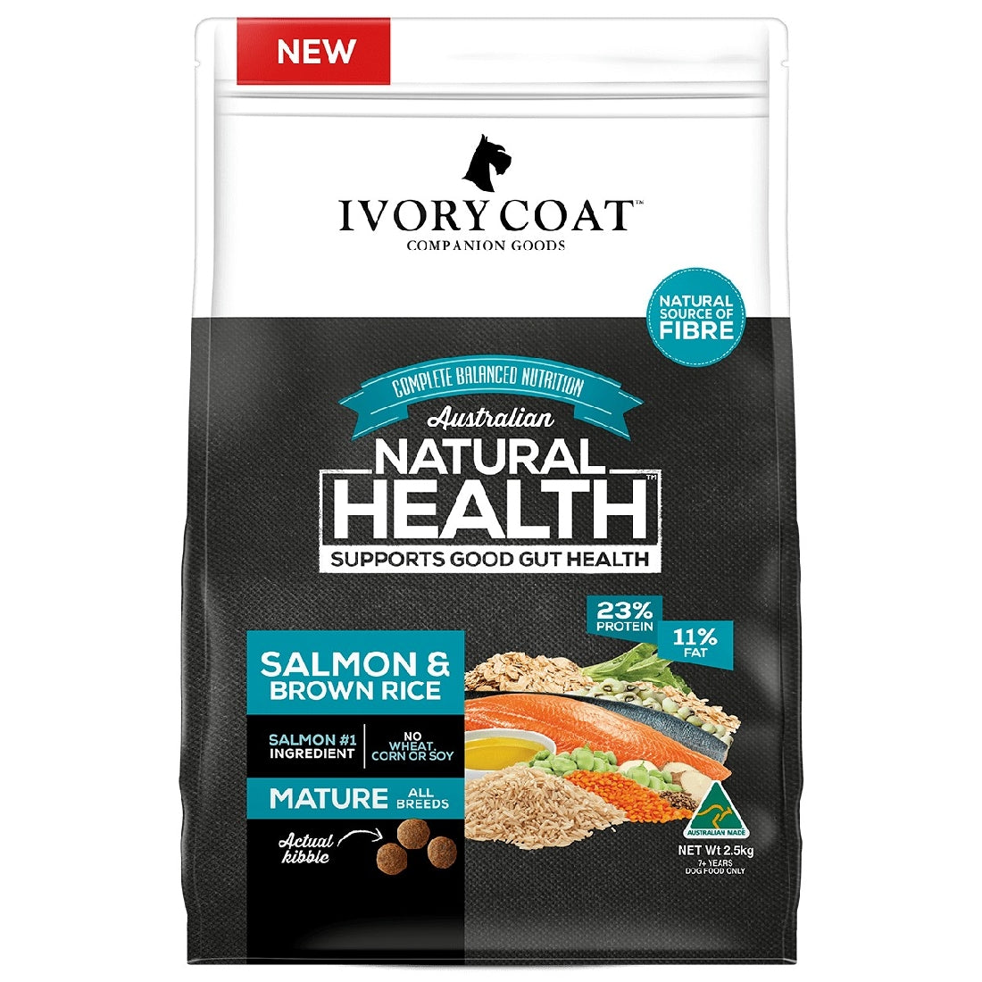 Ivory Coat Mature Ocean Fish & Brown Rice 18kg