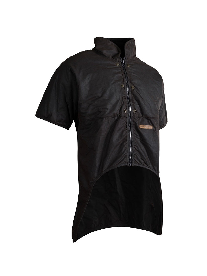 Styx Mill Oilskin Short Sleeve Zip Cape