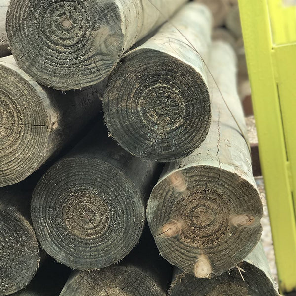 Treated Perfect Rounds Pine Post