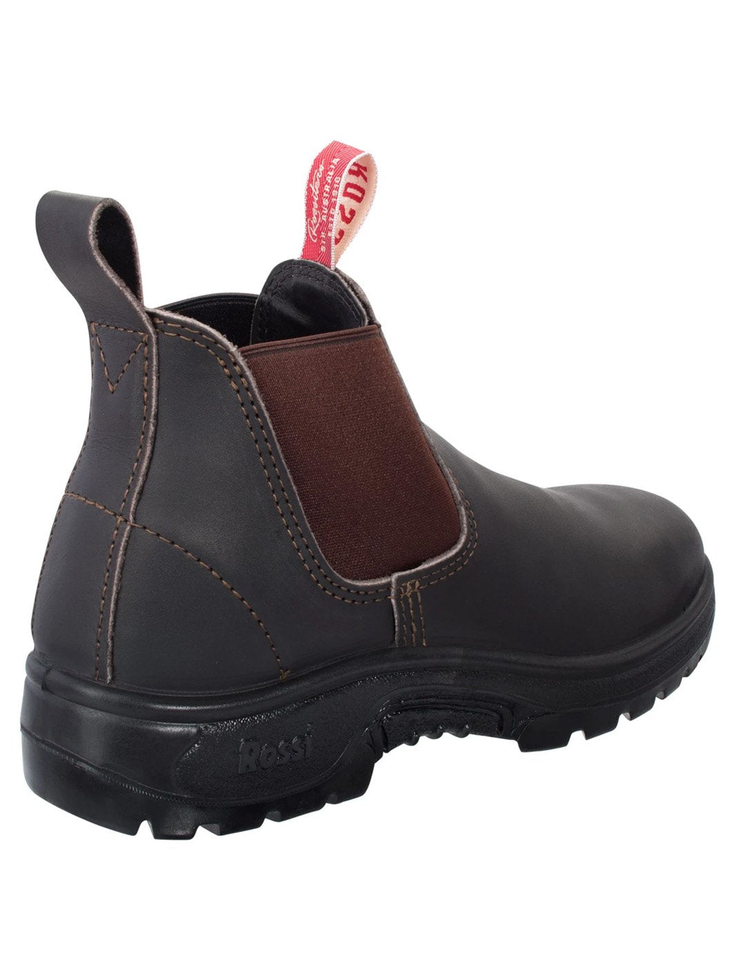 Rossi Boots 906 Boulder Non-Safety Elastic Sided - Claret